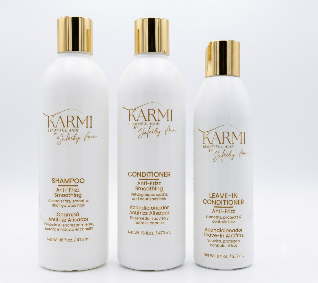 SHAMPOO + CONDITIONER + LEAVE-IN