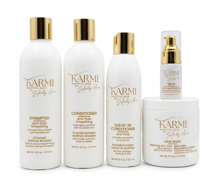 SHAMPOO + CONDITIONER + HAIR MASK + LEAVE-IN + SERUM